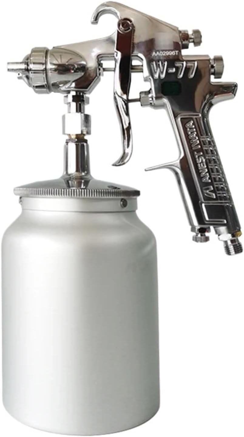 Spray Gun W-77 Under The Pot Paint Spray Gun Spray Gun Primer 2.5/2.0 Caliber(2.5 Nozzle)