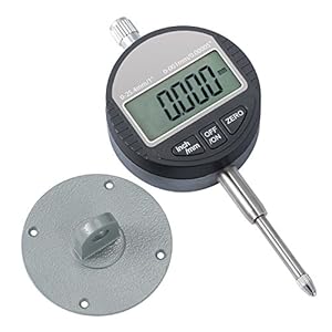 AUTOUTLET Digitale meetklok sonde 0,001 mm / 0,00005 ” bereik DTI-meetklok meetklok 25,4 mm / 1 ” Industriële…