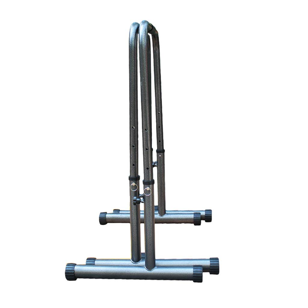 Home Parallel Pull Up Pole Fitness Equipment Gymnastics Bar Dip Bar Dip Stand Push Up Multi-functional Exercise Equipment (Color : Black, Size : 50x71x101cm)