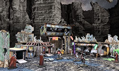 Battle Systems - Modular Tabletop 3D Gaming Sci-Fi Terrain - Perfect For 28Mm-35Mm Miniatures And Figures - No Painting Required - Science Fiction Aliens 40K Wargame #TOP7