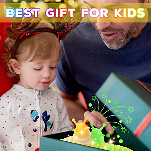 Cevioce Fidget Slug Toy, Sensory Slug Fidget Toys For Kids & Adults, 2Pcs Autism Sensory Toys For Autistic Children Toddlers，Asmr Toys-3 4 5 6 7 8+ Year Old Girl Boy Birthday Gifts #TOP6