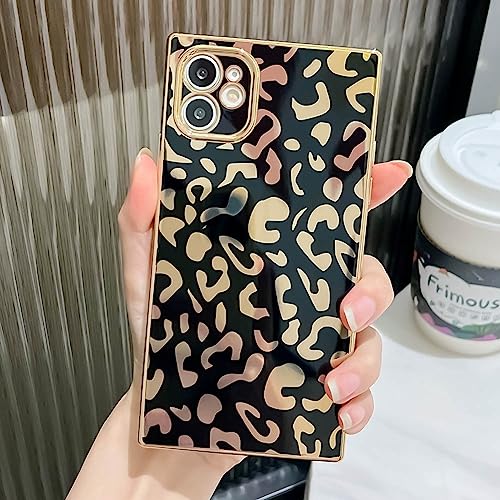 Coque iPhone 12 luxe léopard avec protection caméra en TPU souple - 2