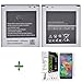 (Bundle SB) Samsung Galaxy Grand Prime LTE G530 G530H G530F G530T Replacement Battery + Crystal Clear Screen Protector, LCD Kit Exact Fit No Cutting Needed, By Fortress (Battery Plus Screen Protector)
