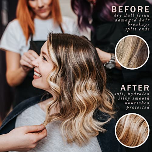 Roze + Quartz Hair Conditioner For Damaged Dry Hair-Paraben, Silicone & Sulfate Free Conditioner Hair Repair Treatment For Damaged Hair-Vegan Conditioner For Colored Hair & All Chemically Treated Hair- 2 Fl Oz / 60 Ml #TOP1