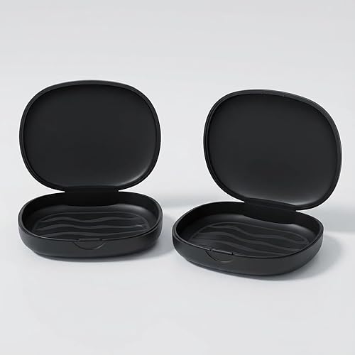 Estuche de retención de 2 piezas para dentadura BVN Orthodontic Dental Case, Slim Braces Case, Funda de protección bucal, Caja de dentadura, Caja de