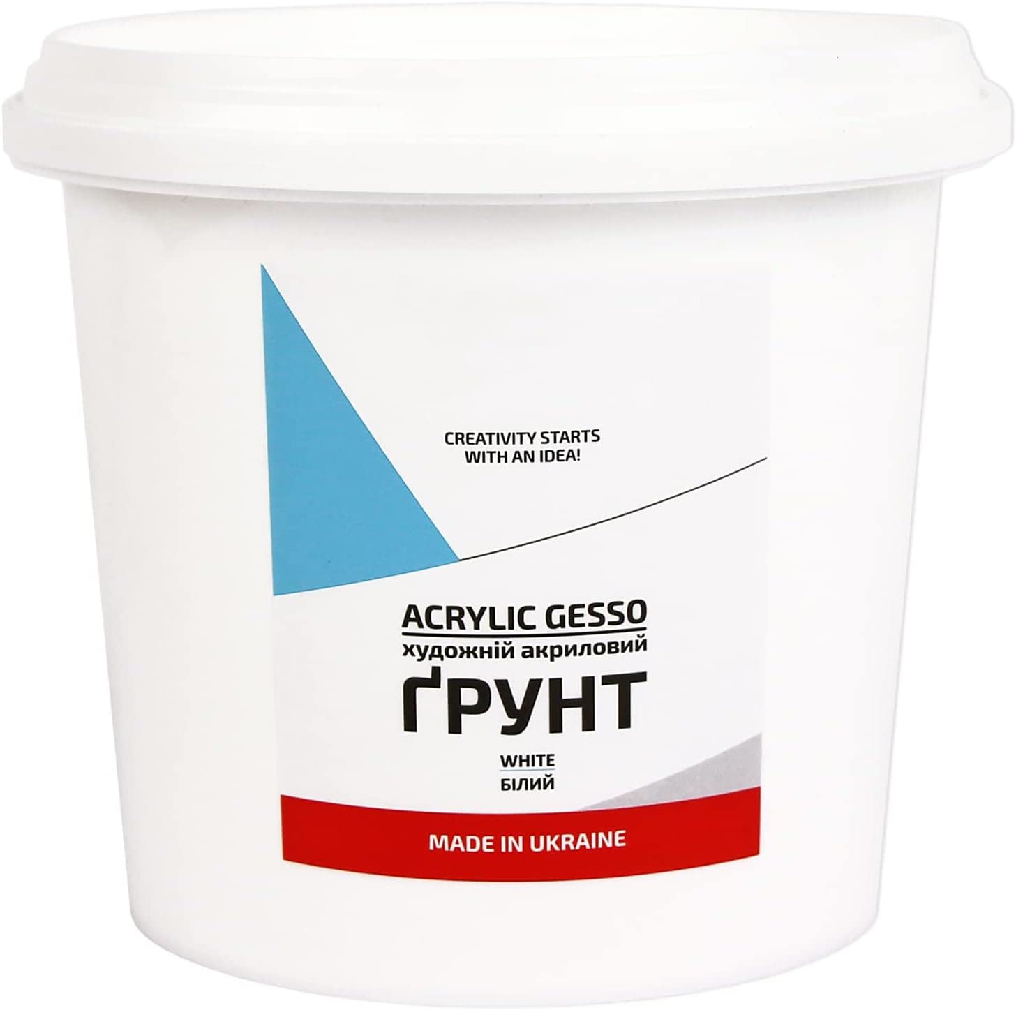 7 Artists Gesso Para Pintura Acrilica Gesso Blanco 1000 ml | Gesso Imprimacion | Gesso Acrilico | Pasta Gesso | Pintura Gesso | Acrylic Gesso | Artist Gesso | Gesso Para Lienzo | White Gesso