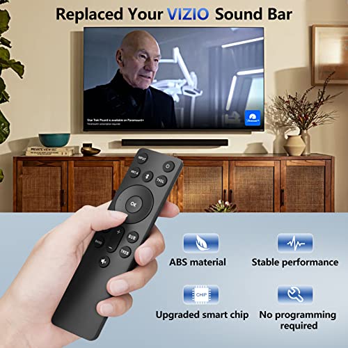 image for Angrox for VIZIO-Soundbar-Remote, Replacement for VIZIO 5.1/2.1 Home T