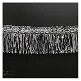 Photo Gallery aqxyedc 3 m 6 m/lotto frange di pizzo guarnizioni for cucire fai da te nastro di pizzo nappe di seta finiture in oro vestito di scena indumento accessori della tenda wanglan(schwarz,6m) Photo Gallery aqxyedc 3 m 6 m/lotto frange di pizzo guarnizioni for cucire fai da te nastro di pizzo nappe di seta finiture in oro vestito di scena indumento accessori della tenda wanglan(schwarz,6m)