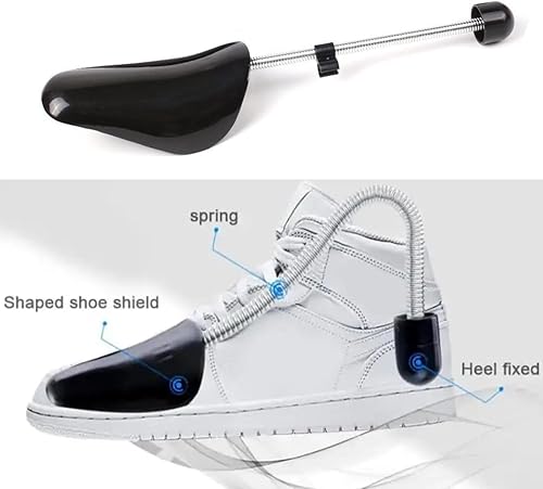 Miniatura 4 de EchoDone 10 pares de plástico para zapatos de árbol moldeador para hombres