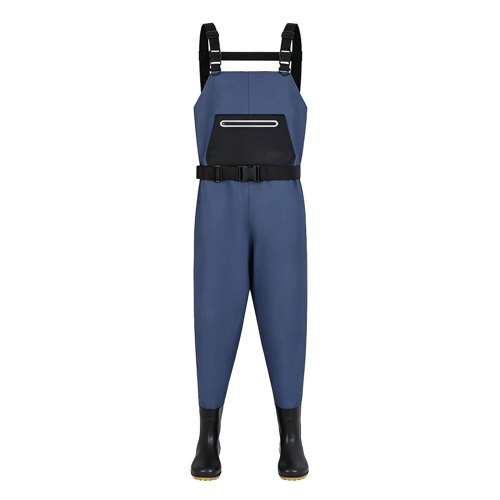 Vadeadores de Pesca para Hombres Nylon Vadeadores de Pesca con botas incorporadas Impermeables Transpirables Bolsa impermeable totalmente sellada para Obras de Construcción,Pesca y Granjas
