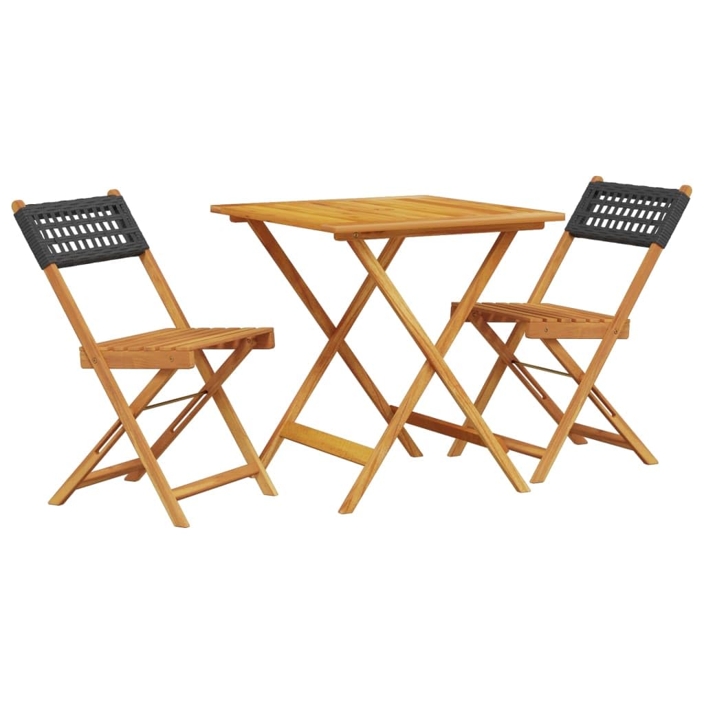 Ensemble de meubles d'extérieur compact pour aménager facilement un petit balcon