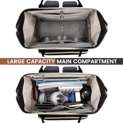 LOVEVOOK Laptop Backpack for Women 15.6 Inch Work Business Backpacks Purse の商品画像 1
