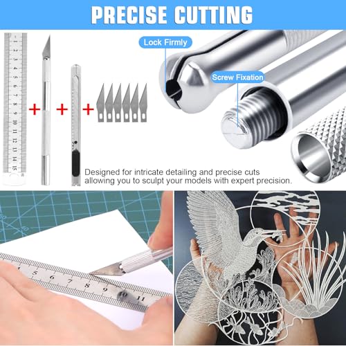 Ofnmy HS-017-US Professional 25Pcs Gundam Model Tools Kit Hobby Building Tools Craft Set Gundam Modeler Basic Tools thumb #3