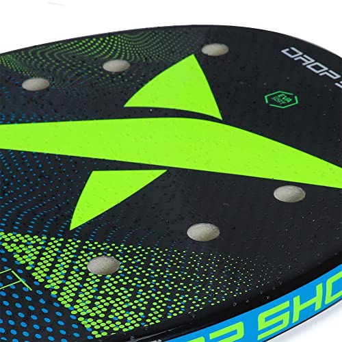 Drop Shot Raquete de tênis Bazuka Padel, adulto unissex, preto, 360 – 380 g