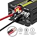 Novopal 3000W 6000W Pure Sine Wave Inverter 24V DC to 240V AC Power Converter with 2 UK Sockets,1 USB,16.4FT Remote Control, 2 Cooling Fans,for RV,Boat,Truck,Camping,Home