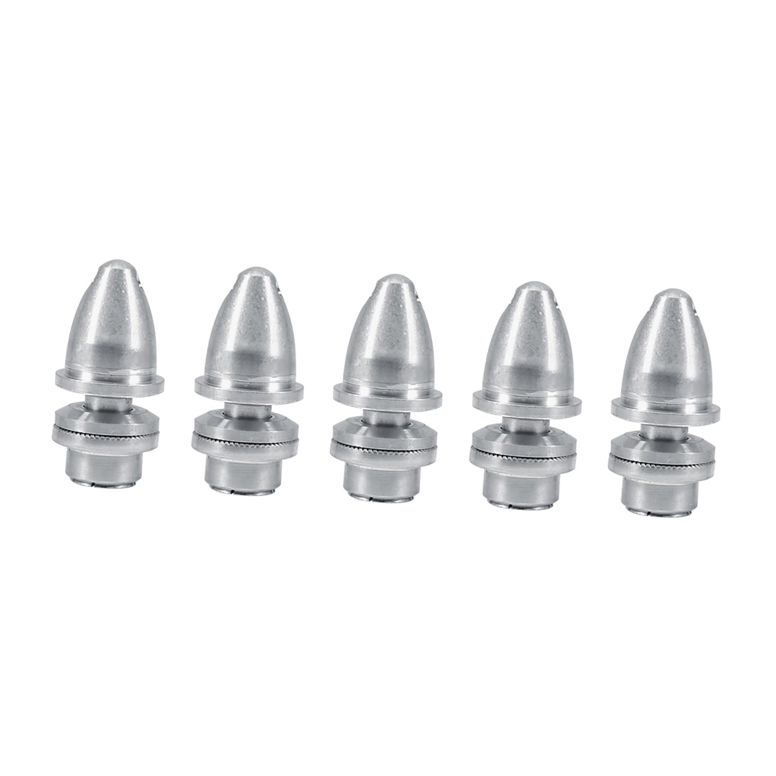 Lot De 5 Adaptateurs D'Hélice En Aluminium – 5 Mm – Compatible Moteurs RC – Accessoire Avion Et Drone – Durable