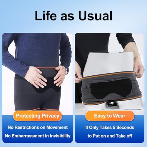 Faja para Hernia Deportiva Talla XL con 2 Almohadillas Removibles miniatura 4