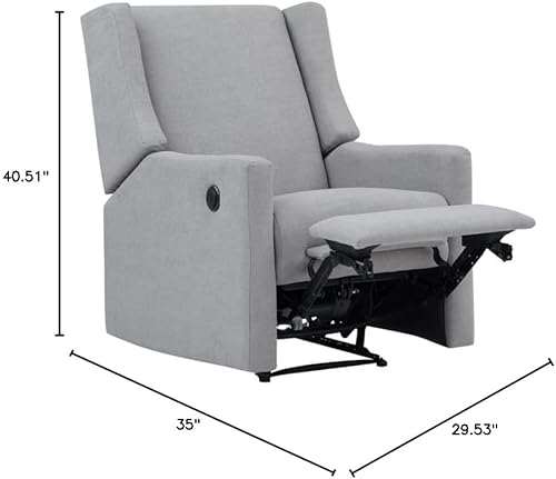 Miniatura 3 de Suite Bebe Pronto 903PR-OYS Power Recliner Gris Oyster