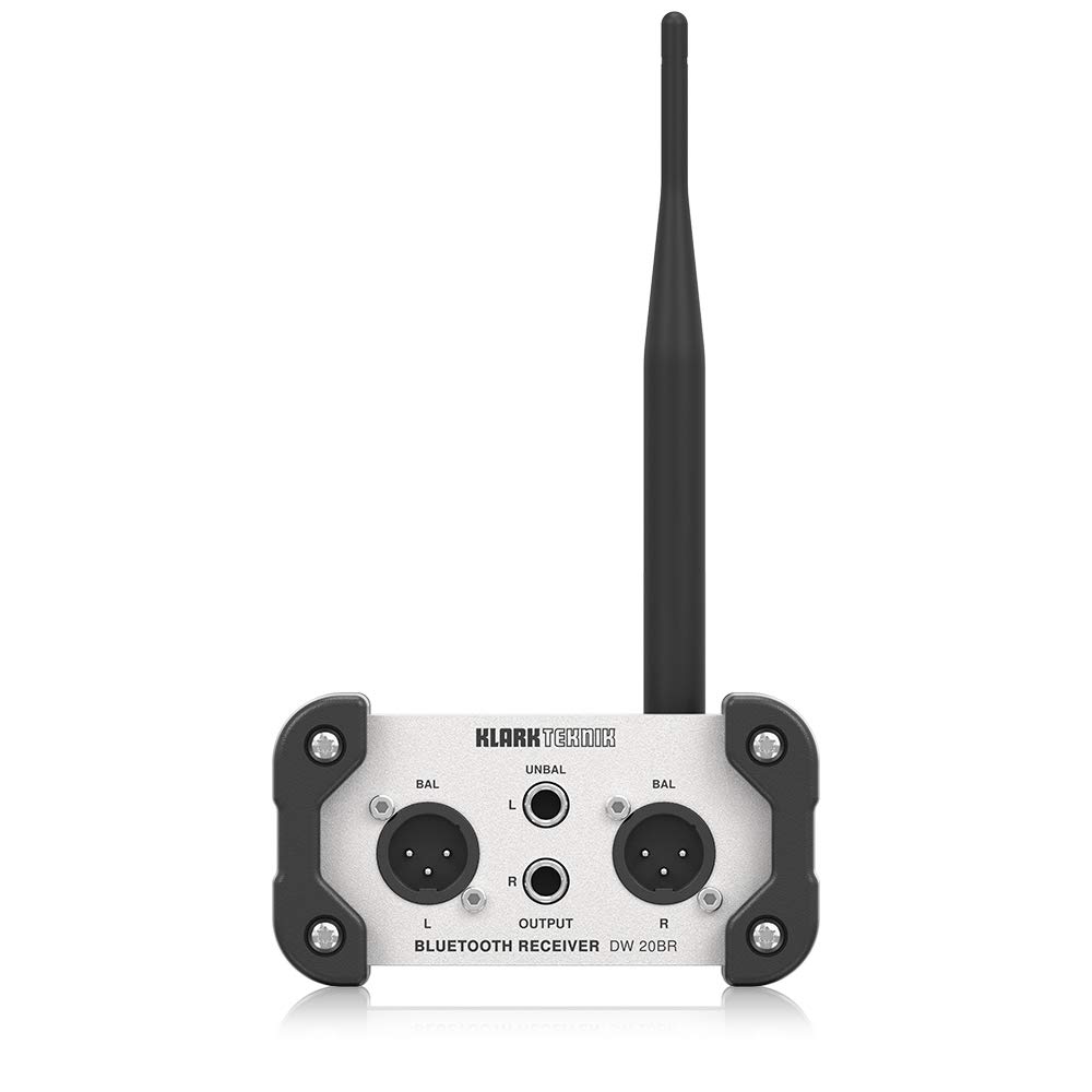 Klark Teknik AIR LINK DW 20BR Ricevitore stereo wireless Bluetooth per trasmissioni audio stereo ad alte prestazioni