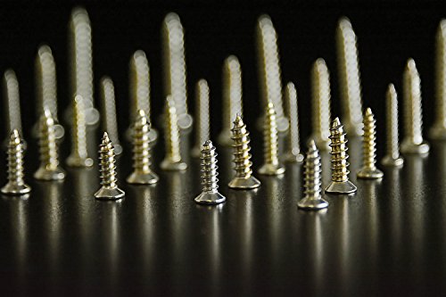 Swordfish 32051-500pc Brass Plated Wood Screw Assortment miniatura 4