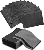 50 pcs bavoirs dentaires noirs EURONDA, bavoirs de tatouage imperméables jetables de qualité supérieure, couvertures de table de tatouage