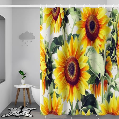 Rideaux de bain imperméables 180x180 lavables pour baignoire