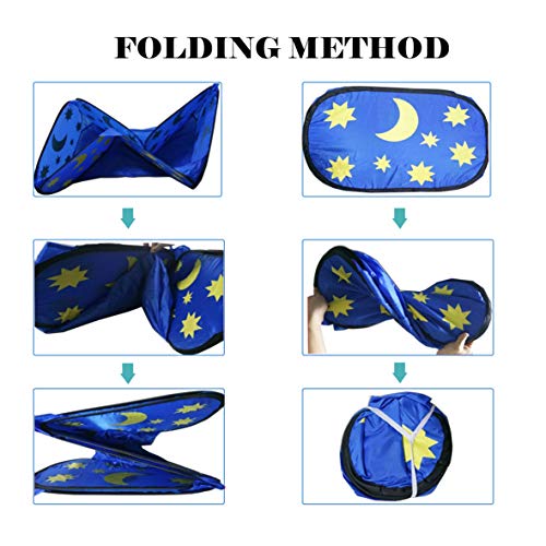 Eggsnow Spacious Kids Ball Pit,Portable Toddlers Play Pit For Preschooler Indoor And Outdoor Playing - Without Balls #TOP7