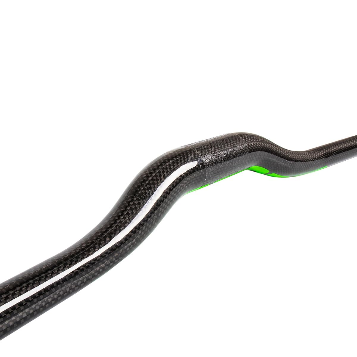 31,8mm Manubrio MTB Manubrio Extra Lungo 580-760mm 3K Carbonio Bicicletta Riser Bar Manubrio per Mountain Bike E Bici da Strada (Color : Gray, Size : 740mm)