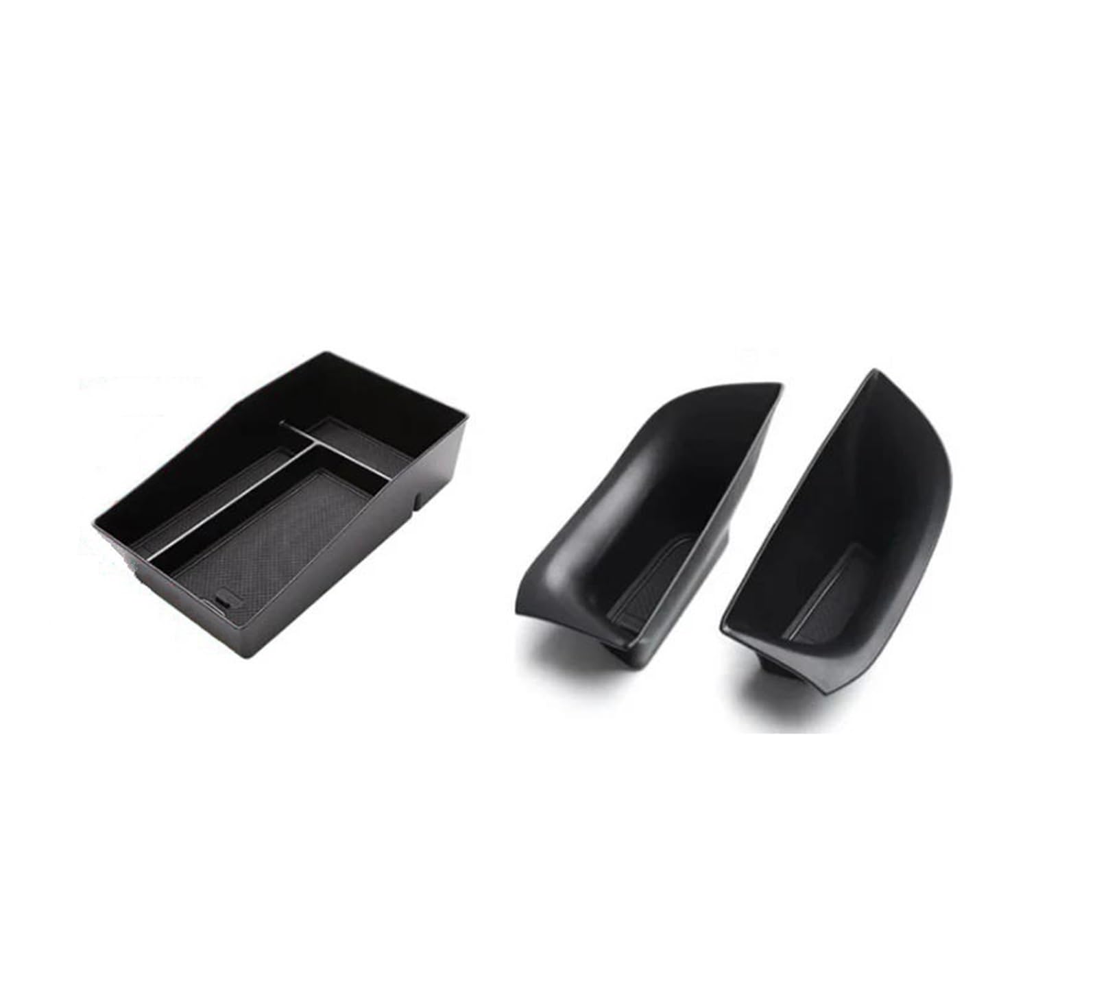 Armrest Storage Box For Honda Civic HRV HR-V ZRV Z-RV 2022-2024 Central Armrest Console Manager Door Accessories TOPOLVLCKC(3 pcs)