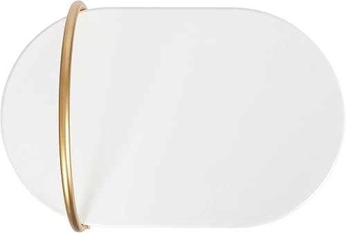 Miniatura 7 de Kate and Laurel Caplan Modern Capsule C - Bandeja de TV o mesa para computadora portátil para sala de estar, decoración del hogar, 20 x 13 x 33