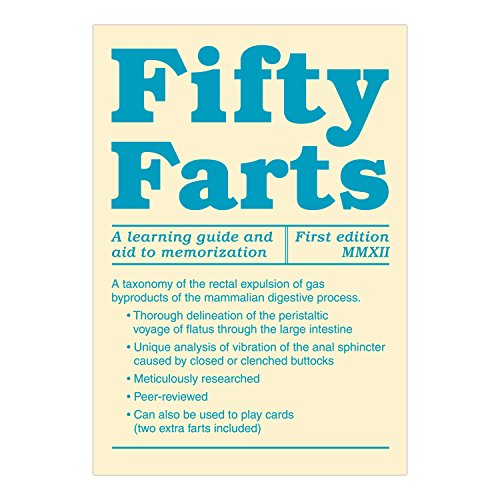Knock Knock 10124 Fifty Farts Card Deck