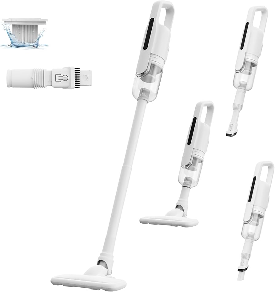 Amazon | 掃除機 コードレス 30000Pa強力吸引 Linkifly U5『サイクロン