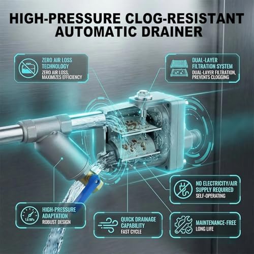 Shgxjjnb WBK-58 Zero Air Loss Drain