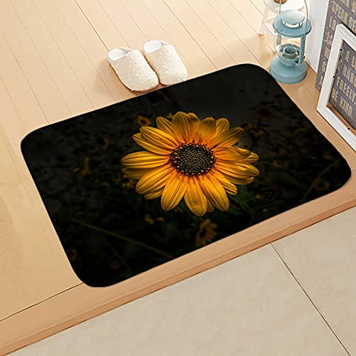 Tapis entrée jaune tournesol : l'atout déco antidérapant pour égayer votre intérieur