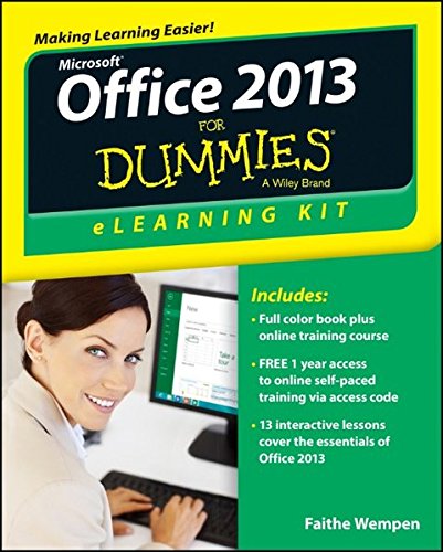 Office 2013 eLearning Kit For Dummies 1st Edition