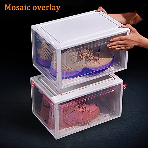 Boîte à chaussures pliable pour dressing ordonné et protection des baskets de marque - 3