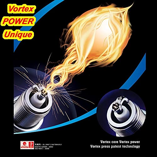4 unids vórtice iridium bujía hix-c7 / ajuste para U22FSZU Z7G CR7HIX CR7HSA C7HSA CR7HGP IUF20 J4520 IUF22 Bujia CR6HIX CR6HSA IUF20 Bujía de motor