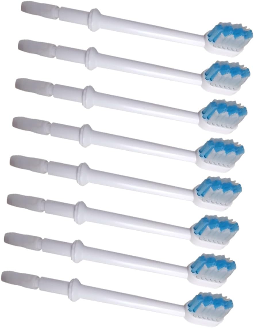 16pcs Replacement Brush for Water Toothpick Professional Oral Accessories Compatible Oral Irrigators Material for Cleaning Distribution