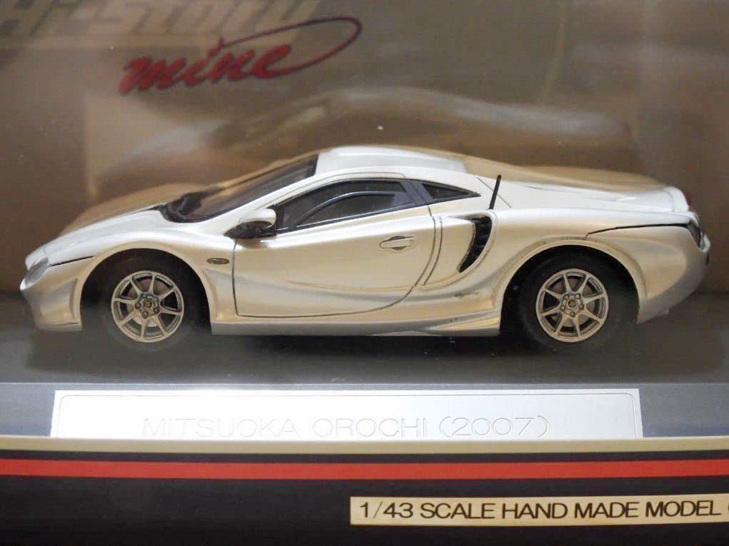 未開封　三岡 オロチ パールホワイト　ミニカーセット　ハイストーリー Amazon | 未開封 ハイ・ストーリー 1/43 2007年 光岡 オロチ