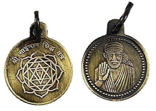 Pendentif Shri Sai Nath Sidh Yantra talisman laiton ésotérique mystique