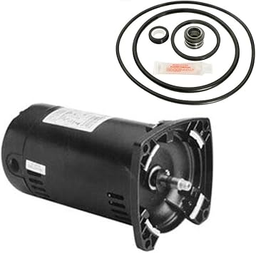 Pentair Pinnacle .75HP 342853 Replacement Motor Kit AO Smith USQ1072 w / GO-KIT-24