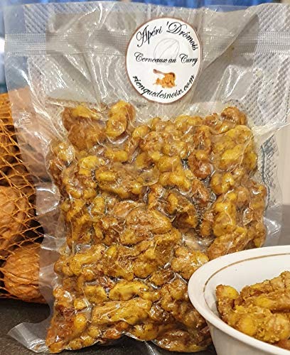 Noix apéritif aromatisées au CURRY 200g - Apéri'Drômois Cover