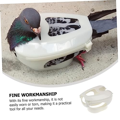 Milisten Tauben Injektionshalter Kunststoff Pigeon Fixer Holder Medizinische Fixierung Vogel Zubehör zur Medikamentengabe und Beobachtung für Züchter