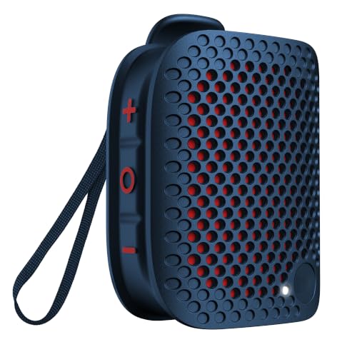 Oraolo Haut-Parleur Bluetooth Portable Clip, IPX7 Étanche, Bleu