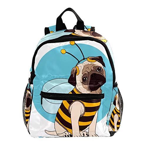 Mini sac à dos carlin mignon petit format pour cartable enfant voyage