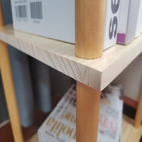 Miniatura 6 de (3er piso) Pequeña mesa de noche de café de madera maciza, mesa de sala de estar, mesa de centro de madera maciza, dormitorio de oficina, espacio