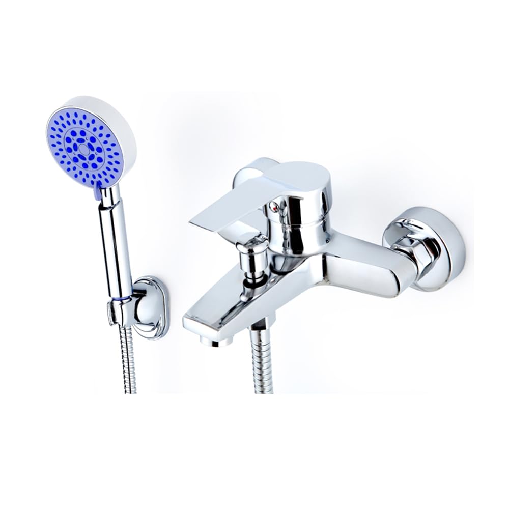 Mitigeur bain/douche Cleo à levier unique : stabilité maximale et chrome antirouille