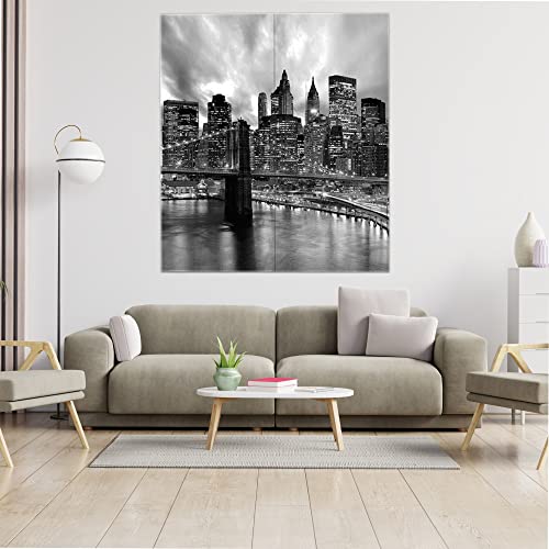 Lupia Quadro moderno grande su tela WALL 160x160