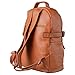 AB Earth Small Leather Backpack Purse for Women on Sale Clearance, M752 (Brown)