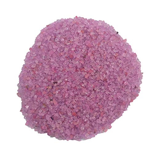 Image of Maalavya Sugar Size Crystal Sand for Home and Garden Decor, Aquarium Substrate (Lavender, 450 Grams)